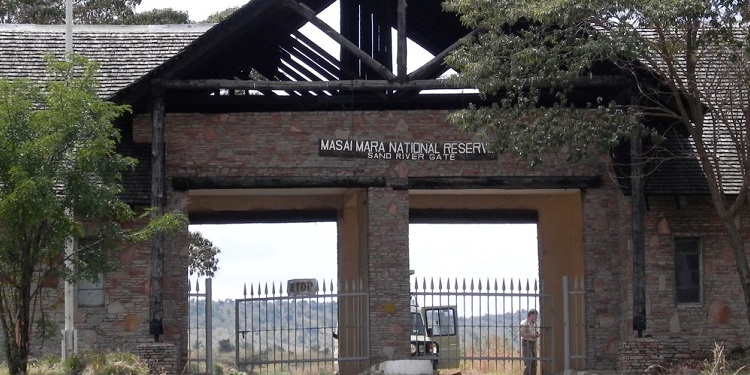 Gates to Maasai Mara National Reserve